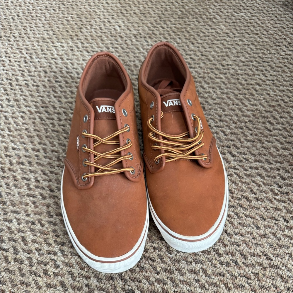 Brand New Leather Vans